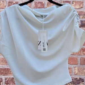 Zara White Women's Top